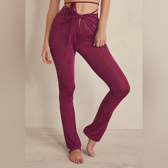 Free People Pants - Free People Deja Vu Slim Flare Pants
